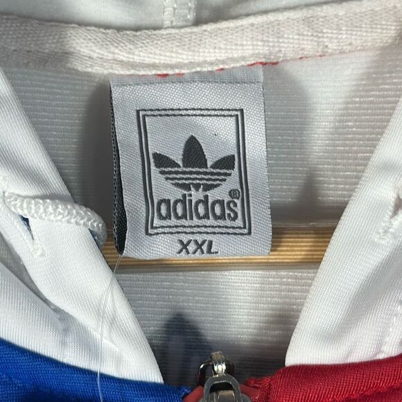 Adidas Philippines Unique Red White Blue Full-Zip Track Jacket size XXL READ - Picture 5 of 10